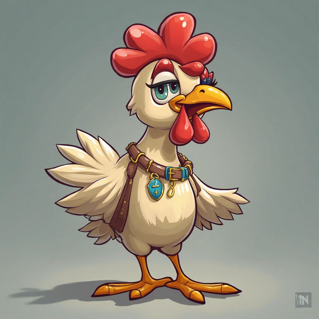 Chicken Road main character