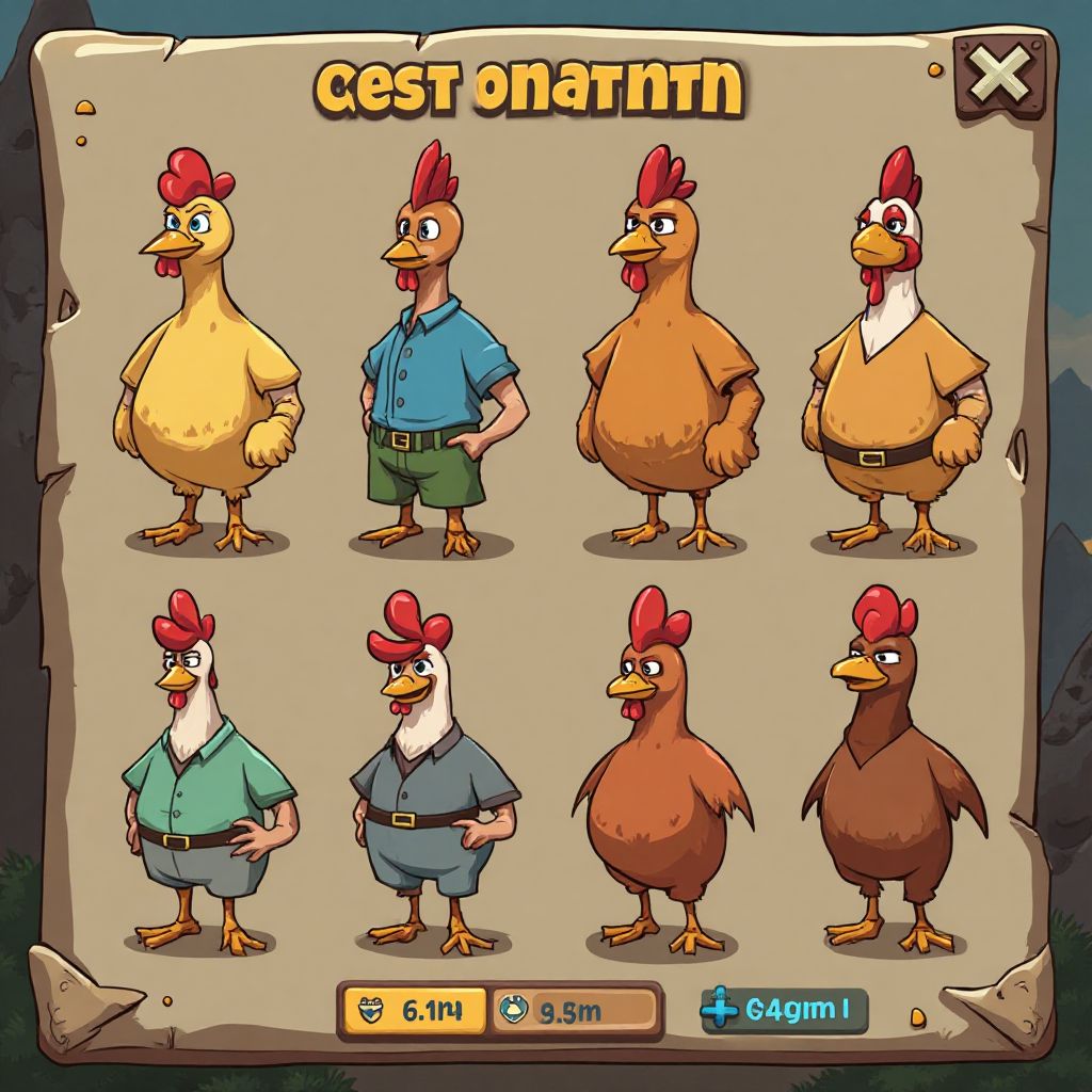 Chicken Road character customization