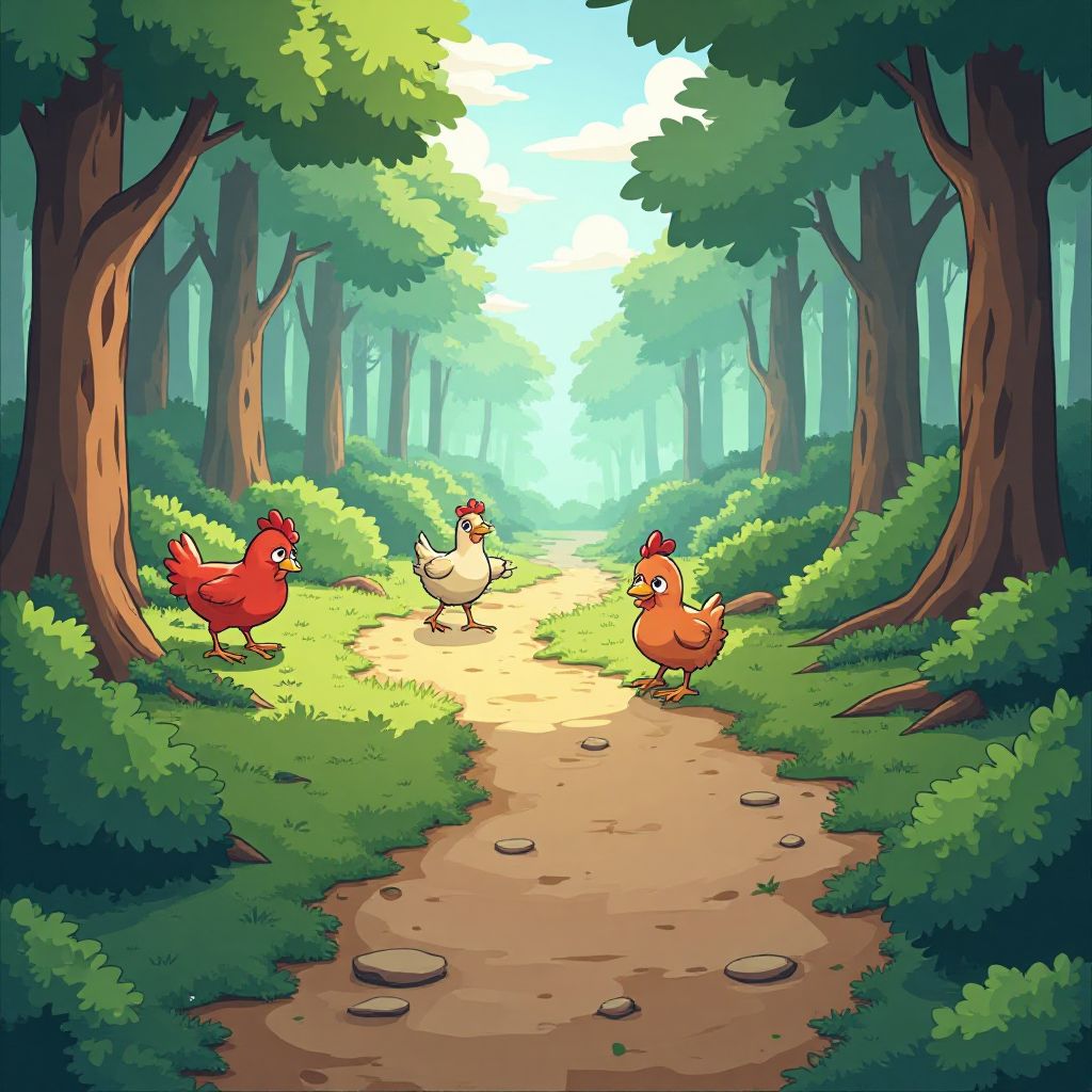 Chicken Road forest level
